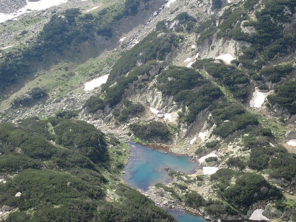 One of the Gazeyski lakes